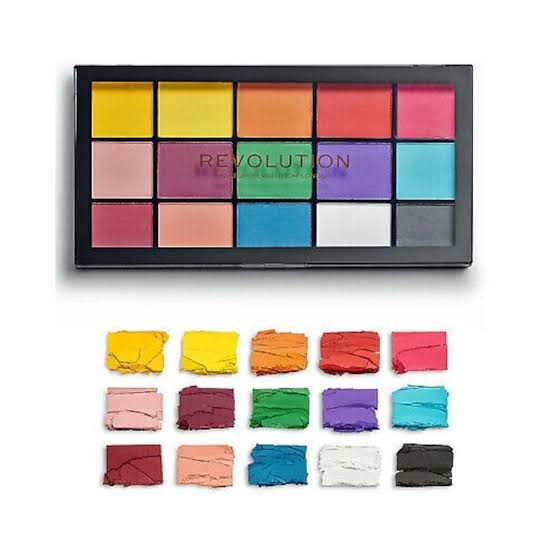 Makeup Revolution, Reloaded Eyeshadow Palette - MARVELLOUS MATTES
 رفليوشن، ريلوديد اي شدو - مارفيلوس مات